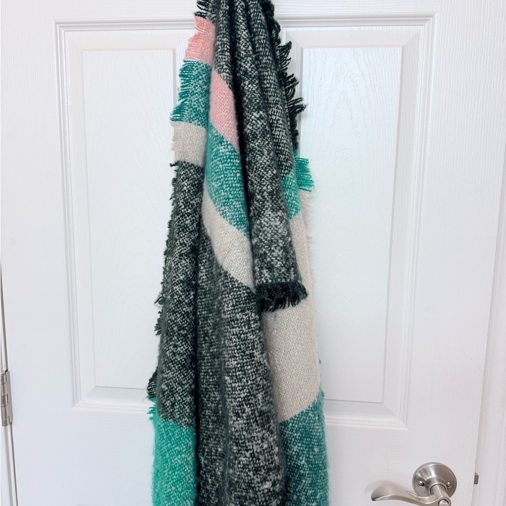 Express Multicolor Knit Scarf
